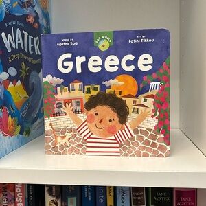 Our World: GREECE childrens picture board book